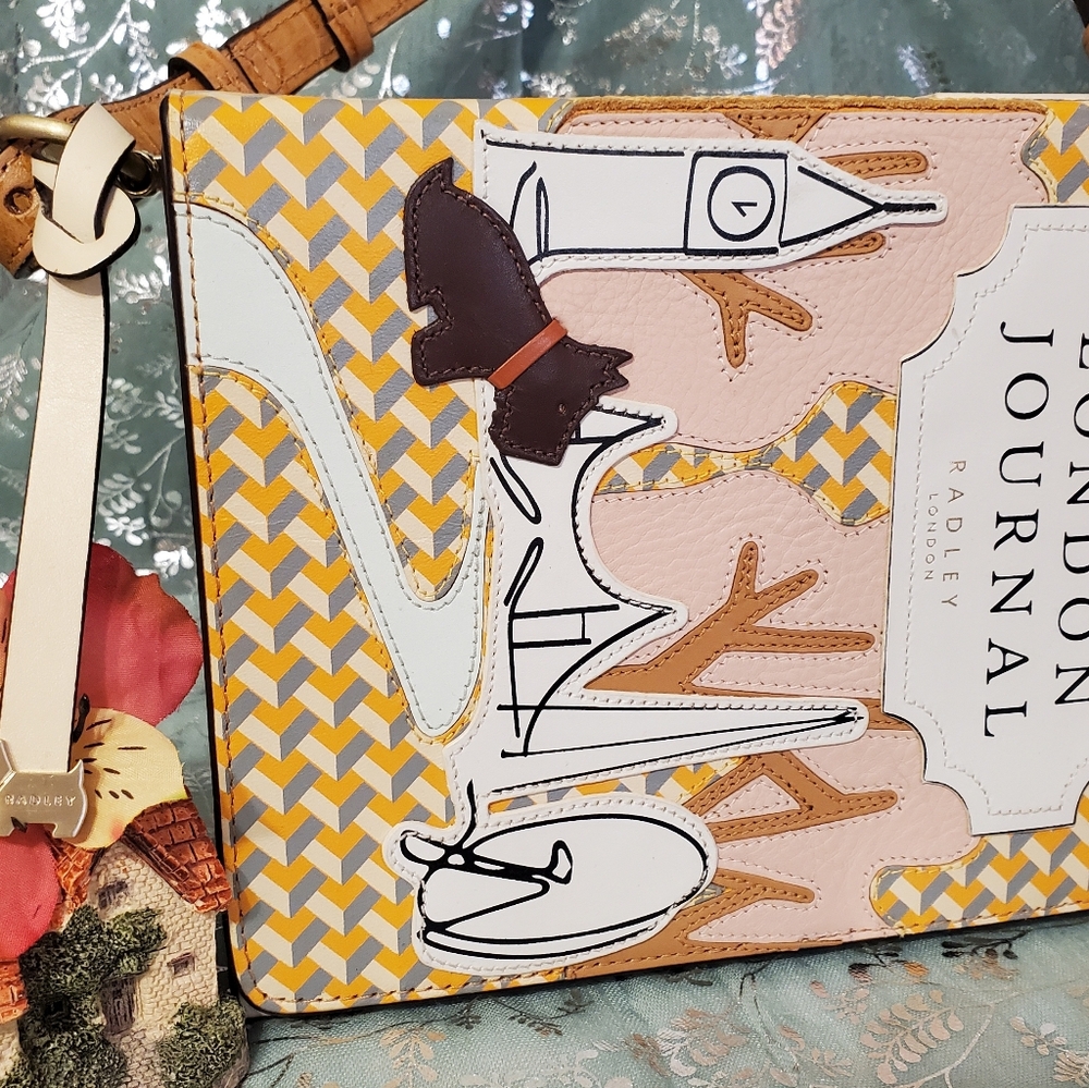 Radley London purse, collectible London journal bag - *Rare*